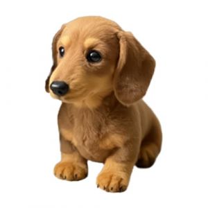 G&eacute;n&eacute;rique Teckel Peluche, Peluche Teckel R&eacute;aliste, 17x15x10cm Peluches Teckels Poil Long, Animaux en Peluches Realiste, Compagnon Apaisant &Eacute;motionnel, Jouet Doudou Cadeaux pour Les Enfant Ami (xuanw, neuf)