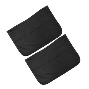 Alipis 2 pi&egrave;ces Tablier Coiffeur Professionnel &agrave; Ajustable avec Multiples Poches pour Rangement Ciseaux et Peignes Tablier de Barbier Pratique pour Salons et Coiffure (Dahlia Oiye, neuf)