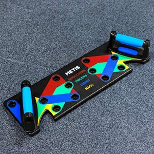 METIS Planche de Musculation Multifonction Push Up Board avec Poignées de Pompes | Appareil de Musculation Portable et Efficace | Travailler Le Haut du Corps (Net World France, neuf)