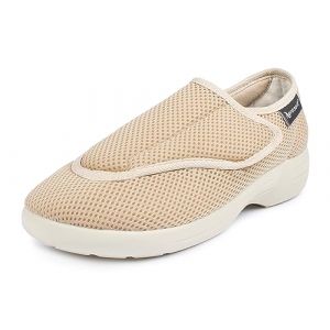 Aerosoft Chaussures Basses &agrave; Scratch Stretch 17, pour Femmes et Hommes (Beige, Syst&egrave;me Taille Chaussures EU, Adulte, Femme, Num&eacute;rique, Moyen, 38) (J. Hirsch Vertriebs-GmbH & Co. KG, neuf)