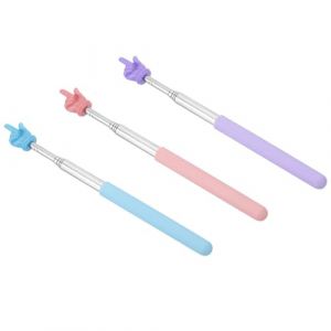 Rétractable Pointeur Présentation,3 PCS Baguette Télescopique Rétractables Enseignants Pointeur de Présentation Extensible Bâton de Pointeur pour Enseignement Classe Guide Salle de Classe (ShanBye, neuf)