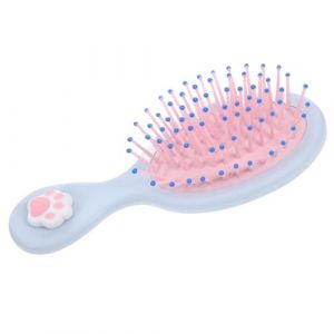 Didiseaon Peigne à coussin d'air griffe de chat tondeuse para animal de compagnie brosses à cheveux hair charms hair topper brosse à cheveux brosse démêlante pour les cheveux abdos Blue (Merkowski, neuf)