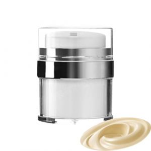 Pot avec pompe airless - pot &agrave; cr&egrave;me portable, r&eacute;cipient de voyage &eacute;tanche | bouteilles sous vide pour cr&egrave;me, pot cosm&eacute;tique avec pompe airless professionnelle, distributeur pour (xiuqn, neuf)