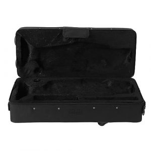 Bo&icirc;te de Rangement pour Trompette, &eacute;tui Rectangulaire pour Trompette &agrave; Compartiments Multiples, Valise pour Trompette avec Bandouli&egrave;re, Tissu Oxford (newxinfu-EU, neuf)