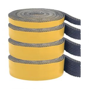 Jyvex Joint d'&eacute;tanch&eacute;it&eacute; autocollant pour chemin&eacute;e, bande d'&eacute;tanch&eacute;it&eacute; pour po&ecirc;le (3mmx25mmx3m) &ndash; Bande d'&eacute;tanch&eacute;it&eacute; r&eacute;sistante au feu pour porte de po&ecirc;le, tuyau de chemin&eacute;e, joint de vitre de (Jly Store, neuf)