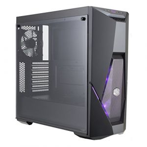 Cooler Master - MasterBox K500 - Boitier PC Gaming (Moyenne Tour ATX, 1xPanneau En Verre Tremp&eacute;, 2xVentilateurs 120mm RGB) - Noir (FALCONN, neuf)
