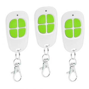 AAM0094 AAM0121 AAM0135 AAM0133 AAM0085 Telecommande Portail, 433,92 MHz Télécommande Compatible avec SCS Sentinel, 4 canauxBip Portail Porte De Garage (Lot de 3) (BIMENGK, neuf)