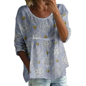 Offre De Mes Commandes Tee Shirt Femme Manche 3/4 Chemisier Col V Blouse Blanche Estheticienne Chemise &Agrave; Jabot Jaune Ray&eacute; Manches Courtes Dentelle T France en Soie T'shirt Grande Taille Fushia (Uwdiohq, neuf)