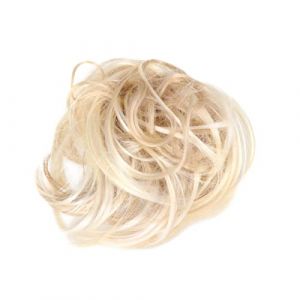 Lifesize Curly Hair Ring Fluffy Ponytail Tie For Women And Accessoire de Élastique pour Queue de Volumineuse (Raindrops On Roof, neuf)