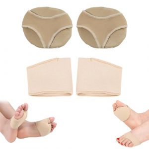 Coussinet Plantaire, 2 paires Coussinet Metatarsien Femme, Coussinet Plantaire Avant Pied, Semelle Metatarsalgie,semelle pour durillon, Soulage la Douleur au Pied(L) (SUSAN ALICE MORROW-, neuf)