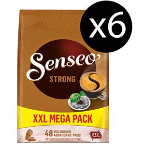Senseo Cors&eacute; / Dark Roast, Nouveaux Design, Lot de 6, 6 x 48 Dosettes de Caf&eacute; (Five-Star-Trading-Holland, neuf)