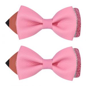 Pinces à cheveux amusantes – nœud pour queue de cheval pour filles | Pinces à cheveux uniques, pinces à forte tenue, accessoires de cheveux pour l'école pour la première journée d'école (Lichangjie, neuf)