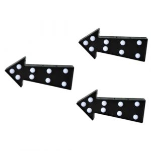 Artibetter Veilleuse Flèche Lumineuse À Led Sans Fil Avec 7 Led Décoration Murale Et Lampe De Table Pour Chambre D’Enfant Piles Aa Non Incluses Ambiance Lumière Chaude (Zuiali, neuf)