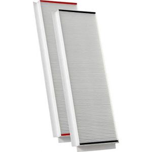 Filtre à air pour Zehnder ComfoAir Q 350/450/600 | 1 kit de filtres à pollen G4+F7 | 1 filtre panneau Z/Line carton 160 x 500 x 23 mm G4 + 1 filtre panneau Z/Line carton 160 x 500 x 23 mm F7 (KWL-FilterOnline, neuf)
