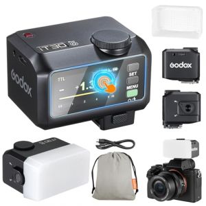 Godox iT30Pro-O iT30Pro O Mini Flash de l'appareil Photo Camera Flash avec Diffuseur Blanc 560 Flashs &agrave; Pleine Puissance 2.4G Wireless Master & Receiver TTL 1/8000s pour Olympus Panasonic DSLR(Noir) (PhoZoom E, neuf)
