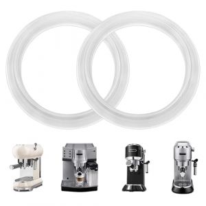 KLINNA Lot de 2 joints en silicone de rechange pour porte-filtre Delonghi, joints EC680 EC685 EC820 EC850 EC860 EC695, ID &Oslash; 47 mm (Mitsausli O&Uuml;, neuf)