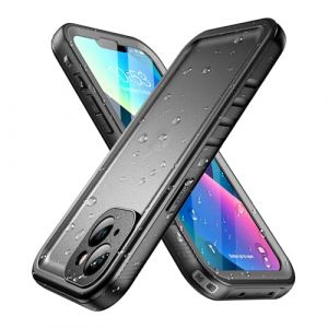 SPORTLINK Coque pour iPhone 13 Mini Étanche Antichoc - 360 degres Incassable Militaire Rigide Intégrale Case/Bumper [IP68 Waterproof/Imperméable] Antipoussière [avec Protection Camera+Écran]-Noir 5,4" (SPORTLINK TECH, neuf)