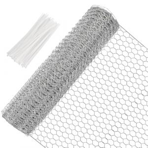yotutun Grillage a Poule en Acier Inoxydable 0,4 x 11 m, Grillage m&eacute;tallique Maille 16 mm Taille 16 x 25 mm, Treillis m&eacute;tallique Anti Insecte Grillage Voliere Jardin Garde Manger (ZEALBION SARL, neuf)