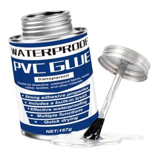 AllisWay Colle Neoprene Liquide, Colle Pvc, colle Neoprene Extra Forte pour Sceller les Tentes, B&acirc;ches, R&eacute;paration, Bateaux Gonflables en Ext&eacute;rieur, Imperm&eacute;able, 167g (GUANJINKEJI, neuf)