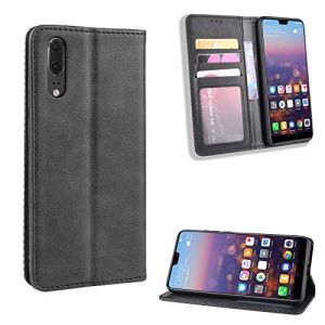 Jielangxin Coque pour Huawei P20,&Eacute;tui de Protection Coque pour Huawei P20 EML-AL00 EML-TL00 EML-L09 EML-L09C EML-L29 EML-L29C Coque Housse Etui Cover Funda Black (Jielangxin, neuf)