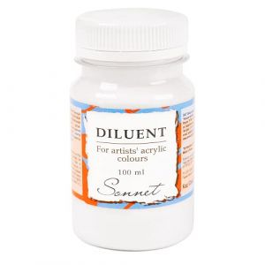 Sonnet - Diluant pour peinture acrylique | 100ml Médium acrylique pour diluer les peintures acryliques | De Nevskaya Palitra (ZI.ARTSHOP, neuf)