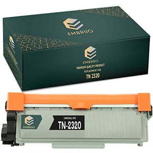EMBRIIO TN-2320 TN2320 Cartouche Toner Remplacement pour Brother HL-L2300D HL-L2340DW HL-L2360DN HL-L2365DW DCP-L2500D DCP-L2520DW DCP-L2540DN MFC-L2700DW MFC-L2720DW MFC-L2740DW (SOKANA, neuf)