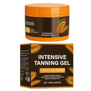 Accélérateur De Bronzage,Activateur de Bronzage Brun 150ml Pour Exposition au Soleil | Lotion Hydratante Résistante à l'Eau Pour Corps et Visage Adulte Quotidien (chaojiu, neuf)