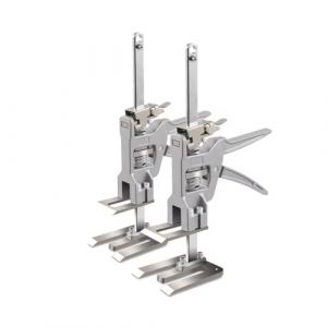 NEWFUN 2 Pi&egrave;ces Leve Plaque Placo, R&eacute;glable Deplace Meuble, Cric Manuel Meuble Panneau Porte Outils de Levage, les Fen&ecirc;tres et les Armoires (guangfanouzhou, neuf)