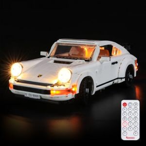 Kit d’éclairage à led BRIKSMAX pour LEGO Creator 911 - Compatible avec Lego 10295 Blocs de construction Modèle- Pas inclure l’ensemble Lego（Version de la Télécommande） (SuSenGo Toys, neuf)