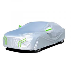g&eacute;n&eacute;rique Bache Exterieur Compatible avec Dacia Logan II MCV Estate 2013-,Bache Voiture Imperm&eacute;able Coupe-Vent Anti-Rayures et r&eacute;sistant au Soleil avec Bandes r&eacute;fl&eacute;chissantes（Silver Green） (YIwAcHeN, neuf)