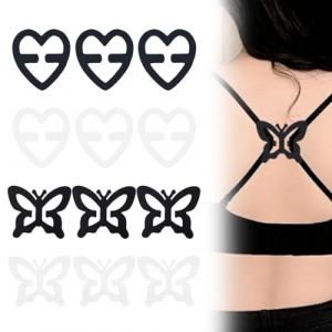 12 Pi&egrave;ces Ceinture d'Extension de Soutien, Rallonge Soutien Gorge, Support de Sangle de Soutien-Gorge, Support de Sangle de Soutien-Gorge, Clip de Sangle de Soutien-Gorge pour Femme (LMINGMING, neuf)