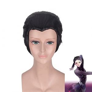 Wig for Anime Youri !!! sur glace cosplay perruque Katsuki Yuuri Plisetsky Yurio cheveux synthétiques Viktor Nikiforov yuri sur glace Cosplay perruques + bonnet de perruque taille unique YUURI perruq (long zhu tang, neuf)