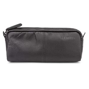 LEABAGS Étui à Crayons en Cuir | Grand étui à stylos en Cuir véritable | Trousse à Crayons pour Le Travail, l'université et l'école | Étui à Crayons | Étui à stylos | Étui en Cuir | Nappa Noir, Nappa (Marketplace-Powerbrands, neuf)