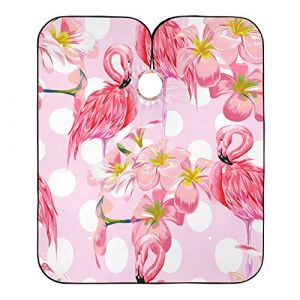 Flamant Rose Cape De Cheveux Antistatique Blouse Coiffeur Anti-Taches Robe De Coiffure Pour Salon Barber Instituts De Beauté 140X168Cm (guangzhouhongchenmaoyishanghanggerenduzi, neuf)