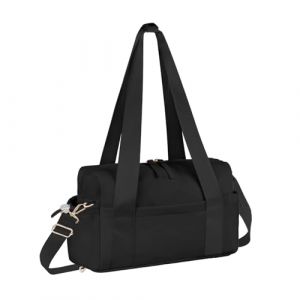 Flintronic Petit Sac de Sport, Sacs de Gymnase Mini, Sac de Voyage Imperm&eacute;able, Bagage &agrave; Main avec Poche Humide et S&egrave;che et Sangles r&eacute;glables, pour Shopping, Gym, Voyage (Noir) (flintronic, neuf)
