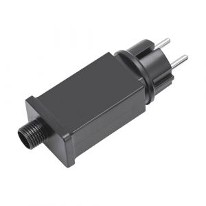 Zubehors Adaptateur D'alimentation Pour Lumi&egrave;res LED,Adaptateur 12V Pour Guirlandes Lumineuses Avec Prise EU - Transformateur &Eacute;tanche IP44 Pour D&eacute;corations Gonflables Ext&eacute;rieur F&ecirc;tes,pour Structures (LJ-ring2024, neuf)
