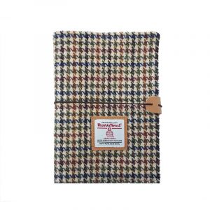 Harris Tweed Classeur A5 à 6 anneaux, couverture souple en laine rechargeable, 80 pages pour papier de recharge A5 et inserts de planificateur A5, journal pour écrire, format A5, 80 pages (n°613) (TAILORMAP, neuf)