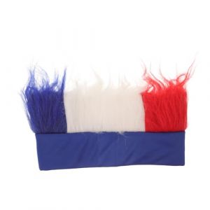Homoyoyo De Ventilateur Festival Vaporeux Déguisements D'halloween Faux Cils Trousse Orange Perruques De Cheveux Humains Spa Nez Fausse Moustache Halloween Bande En Tissu (meRIoy, neuf)