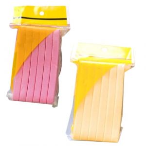 CALLARON &Eacute;ponge de Nettoyage Visage Compress&eacute;e Douce pour D&eacute;maquillage Rose Jaune Outil Pratique pour Soin Facial (Raindrops On Roof, neuf)