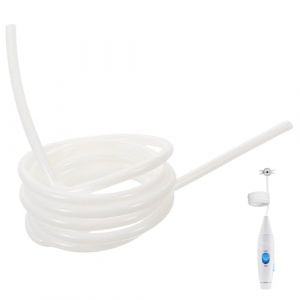CALLARON Tuyau Hydropulseur De Remplacement Compatible Wp-100 Wp-660 Flexible Eau 44.3 Pouces Pour Nettoyage Buccal Pr&eacute;cis Et Soins Gingivaux (Raindrops On Roof, neuf)