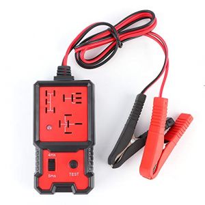 Yctze Testeur de relais automobile, testeur de relais électronique 12 V outil de Diagnostic automatique de vérificateur de batterie automobile professionnel (Gorgeri, neuf)
