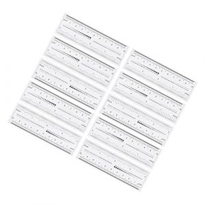 Didiseaon 10 Pièces Nail Art Règle Souple Transparente Règle Pliable Règle De Dessin Règle De Mesure Flexible Règle De Mesure Des Ongles Dessin Règles Pour Enfants Règles Règle Pliable En (Merkowski, neuf)
