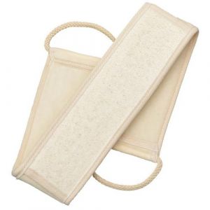 Heanvmyss Loofah Sangle Lave Dos,Épurateur de Dos,Éponge à Récurer Le Dos Loofah,Loofah Sangle de Bain,Épurateur pour Retire les Peaux Mortes Corps (Heanvmyss, neuf)