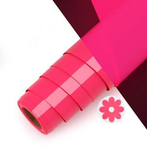 Asoway Flex Thermocollant Pour Tissu, 3d Puff Vinyle Thermocollant Rose p&ecirc;che Lumineux 25 X 244cm HTV Rouleau pour pour T-Shirts, V&ecirc;tements Sacs, Cadeaux de Bricolage, Effet de motif tridimensionnel (LZS Commerce international, neuf)