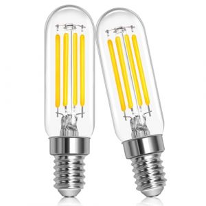 Ampoule de Hotte de Cuisine E14 T22 3W 230V, Ampoule LED 3W Équivalent Lampe 40W, Ampoule Hotte Aspirante E14 Blanc Neutre 4000K pour Hotte Aspirante, Lustre et Applique Murale, Non-Dimmable, Lot de 2 (GuangZhouLiQingDianZishangwuyouxiangongsi, neuf)
