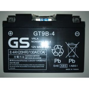 GS 4924 Batterie GT9B-4, 150mm x 70mm x 105mm (Moto_marked E-shop, neuf)