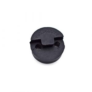 Sourdine Silencieux circulaire en caoutchouc pour violon Noir (zhonghai JS, neuf)