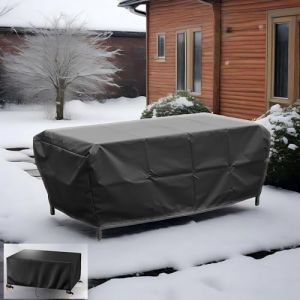 AJALGZ Housse de Protection Table de Jardin, 170x110x70cm/Longueur x Largeur x Hauteur Housse Salon de Jardin, Oxford Bache de Protection Exterieur Table Housses pour Mobilier Imperméable Anti-UV (YouZheng, neuf)