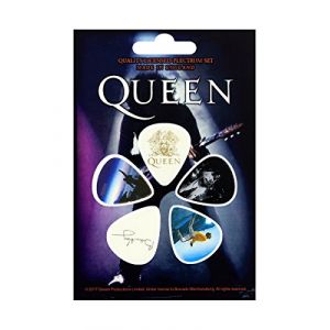 Queen Lot de 5 Plectres (Pertemba FR, neuf)