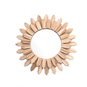 Zymoplas Film en bois et accessoires décoratifs faits à la main en bois massif européen, pour maison d'hôtel, toilettes instantanées, vanité, accessoires créatifs (ShuYuGuan, neuf)